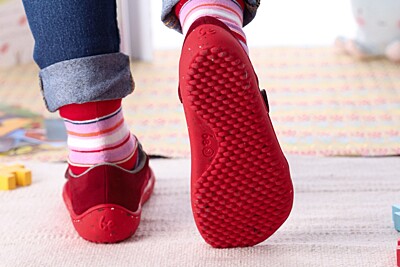 Detské barefoot topánky Be Lenka Joy - All Red