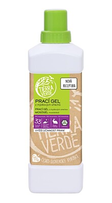 Prací gel z mýdlových ořechů Levandule TIERRA VERDE