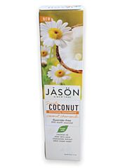 Zubní pasta Simply Coconut Chamomile zklidňující 119 g JASON