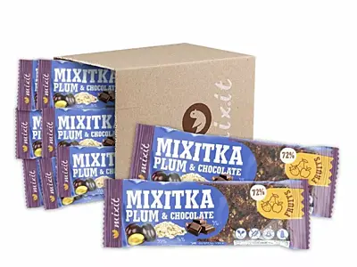 Mixitka BEZ LEPKU - Švestka + čokoláda