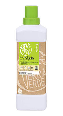 Prací gel z mýdlových ořechů Pro citlivou pokožku TIERRA VERDE