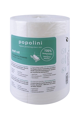 Separačné plienky Popolini 100% kompostovateľné, 120 ks