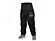 Batolecí softshellové kalhoty Unuo bez zateplení černé - 92/98 - SLIM