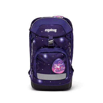Batoh školský Ergobag prime Galaxy fialový 2023