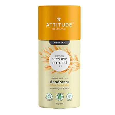 Přírodní tuhý deodorant pro citlivou pokožku, bez sody VEG 85g ATTITUDE