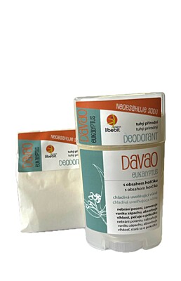 Tuhý přírodní deodorant Davao LIBEBIT