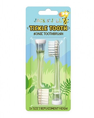 Náhradní hlavice na sonický zubní kartáček "Tickle tooth" JACK N´JILL