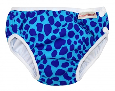 Plavky Imse Vimse Modrý leopard