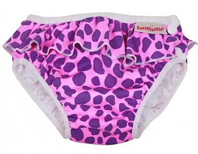 Plavky Imse Vimse Růžový leopard