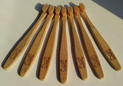 Bambusový zubní kartáček Dětský CURANATURA