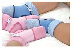 Návleky na ponožky Sock Ons 6-12 měsíců Kikko - Bílá