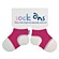 Návleky na ponožky Sock ons 0-6 měsíců Kikko - Tmavě růžová