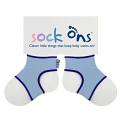 Návleky na ponožky Sock ons ​​0-6 mesiacov Kikko - Svetlo modrá