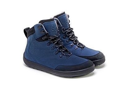 Zimní barefoot boty Be Lenka Ranger - Dark Blue