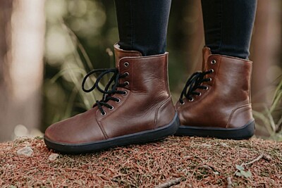Zimné barefoot topánky Be Lenka Winter - Dark Brown 2.0
