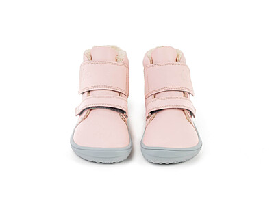 Dětské zimní barefoot boty Be Lenka Panda - Rose Pink