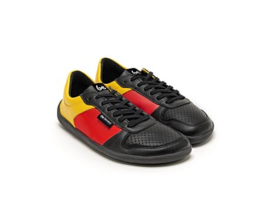 Barefoot tenisky Be Lenka Champ - Black, Red & Gold
