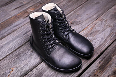 Barefoot členkové topánky Be Lenka Winter Black