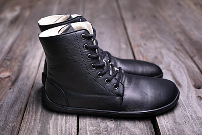 Barefoot členkové topánky Be Lenka Winter Black