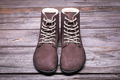 Barefoot členkové topánky Be Lenka Winter Chocolate