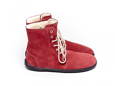 Barefoot kotníkové boty Be Lenka Winter Wine
