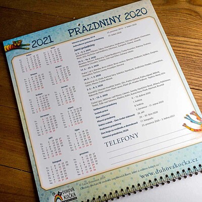 Rodinný kalendář 2020