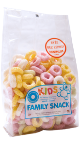 Křupky Family snack Kids 120g CANDY