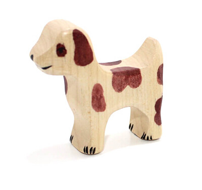 Hlídací pes, malý – zvířátko ze dřeva - Holztiger