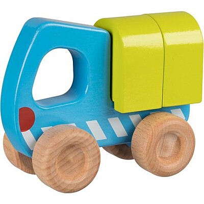 Náklaďák - dřevěné autíčko pro nejmenší