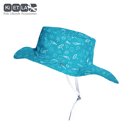 KiETLA oboujstraný klobúčik s UV ochranou - swiming-pool