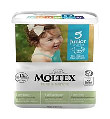 Plienky Moltex Pure & Nature 5 Junior 11-25 kg (25 ks)