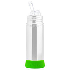 Pura® silikónový chránič na láhev - zelená