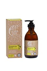 Březový šampon na suché vlasy s vůní citronové trávy - skleněná lahvička 230 ml