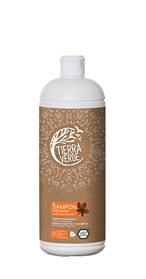Kaštanový šampon pro posílení vlasů s vůní pomeranče TIERRA VERDA