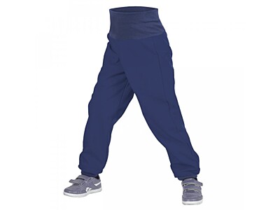 Batolecí softshellové kalhoty Unuo Tm. Modré