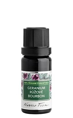 Éterický olej Geranium růžové, bourbon - Nobilis Tilia