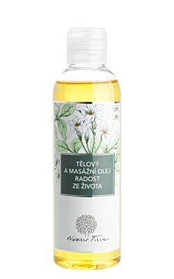 Tělový a masážní olej radost ze života 200ml - Nobilis Tilia
