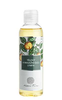 Tělový a masážní olej lymfa 200ml - Nobilis Tilia